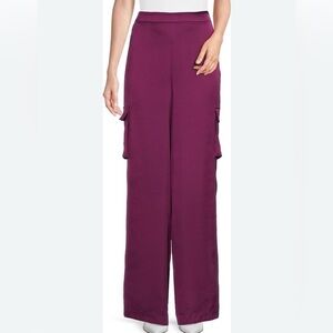 Ramy Brook Cargo Pants, Raspberry